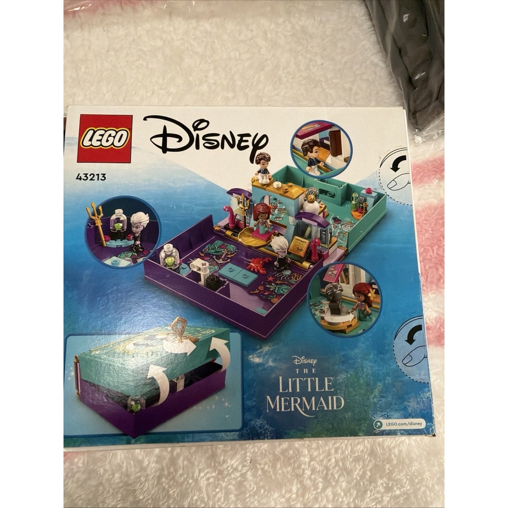 New LEGO® Disney The Little Mermaid Ariel Story Book Building Adventure Set - Picture 3 of 6